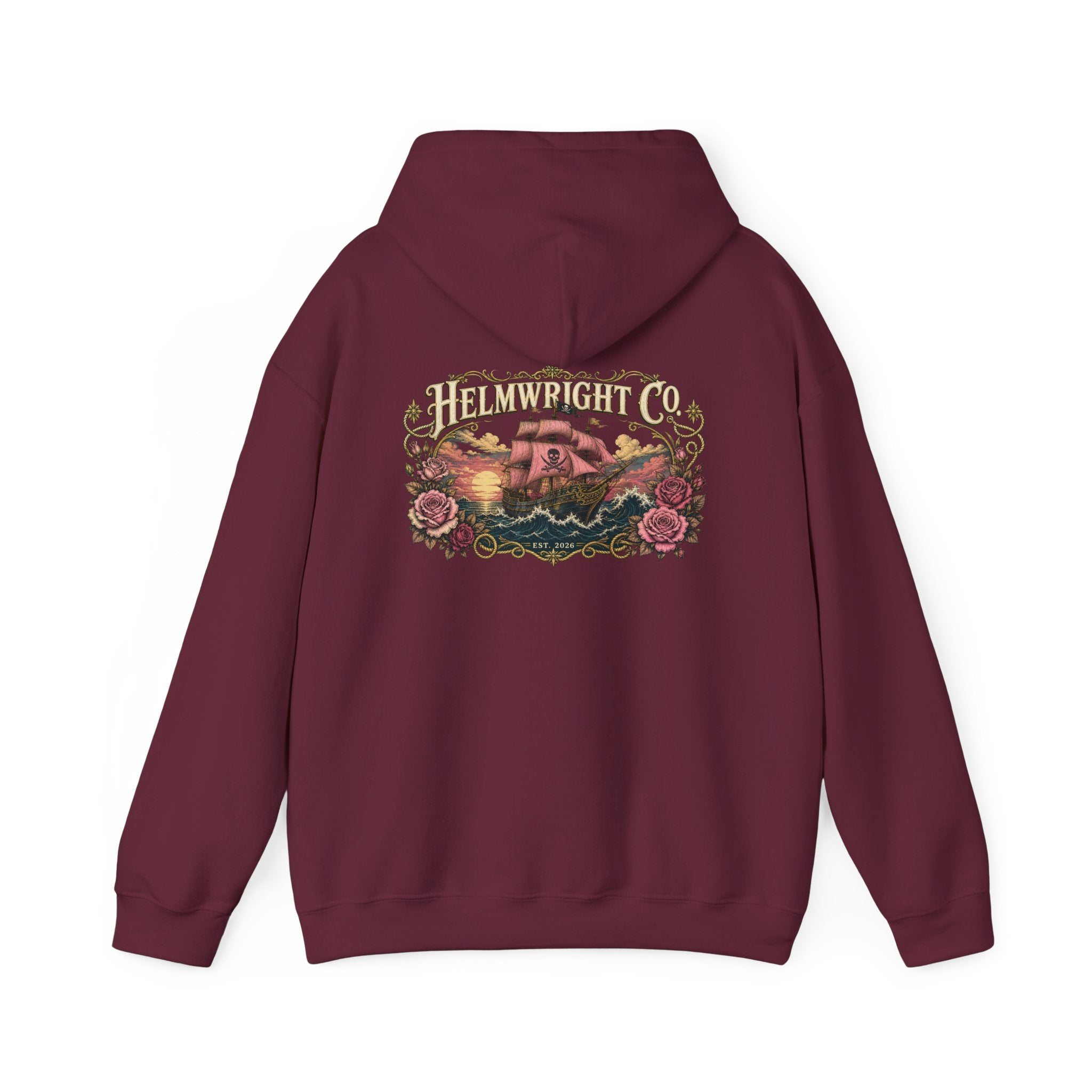 Helmwright Co. Women's Pirate Ship Hoodie