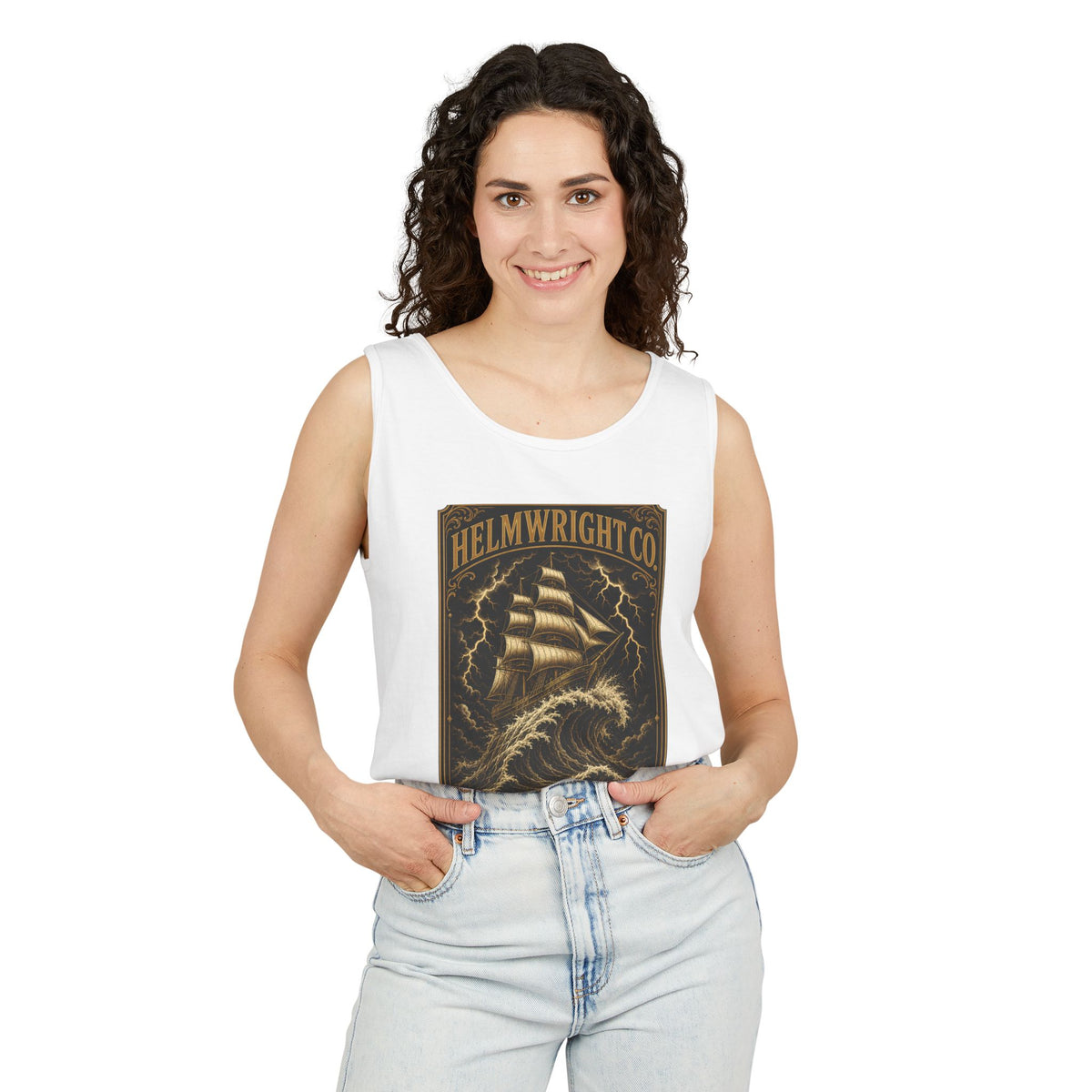 Helmwright Co. Women's "in the storm" Tank Top