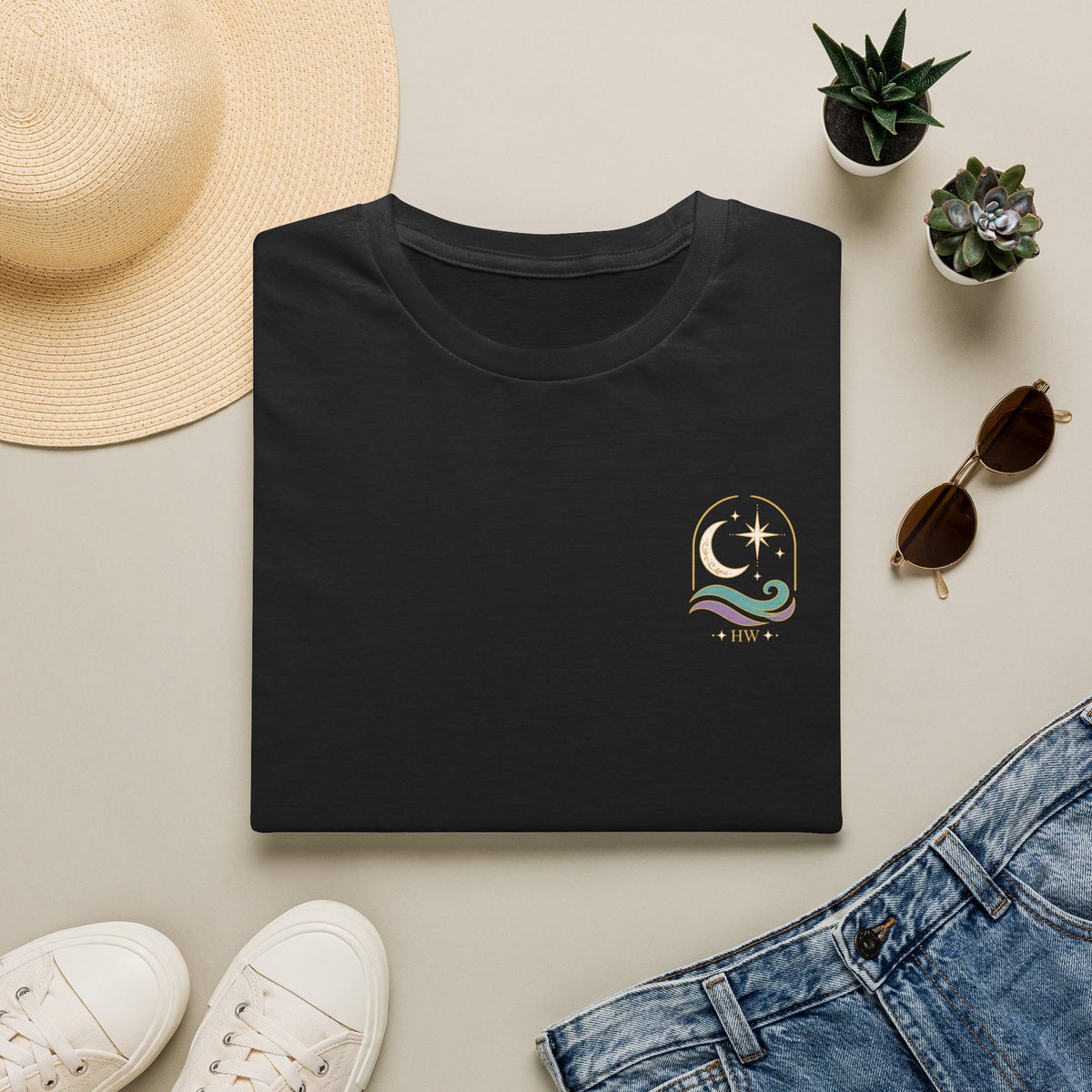Helmwright Co. Celestial Waves Women's T‑Shirt