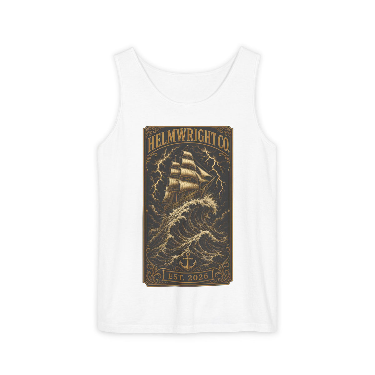 Helmwright Co. Women's "in the storm" Tank Top