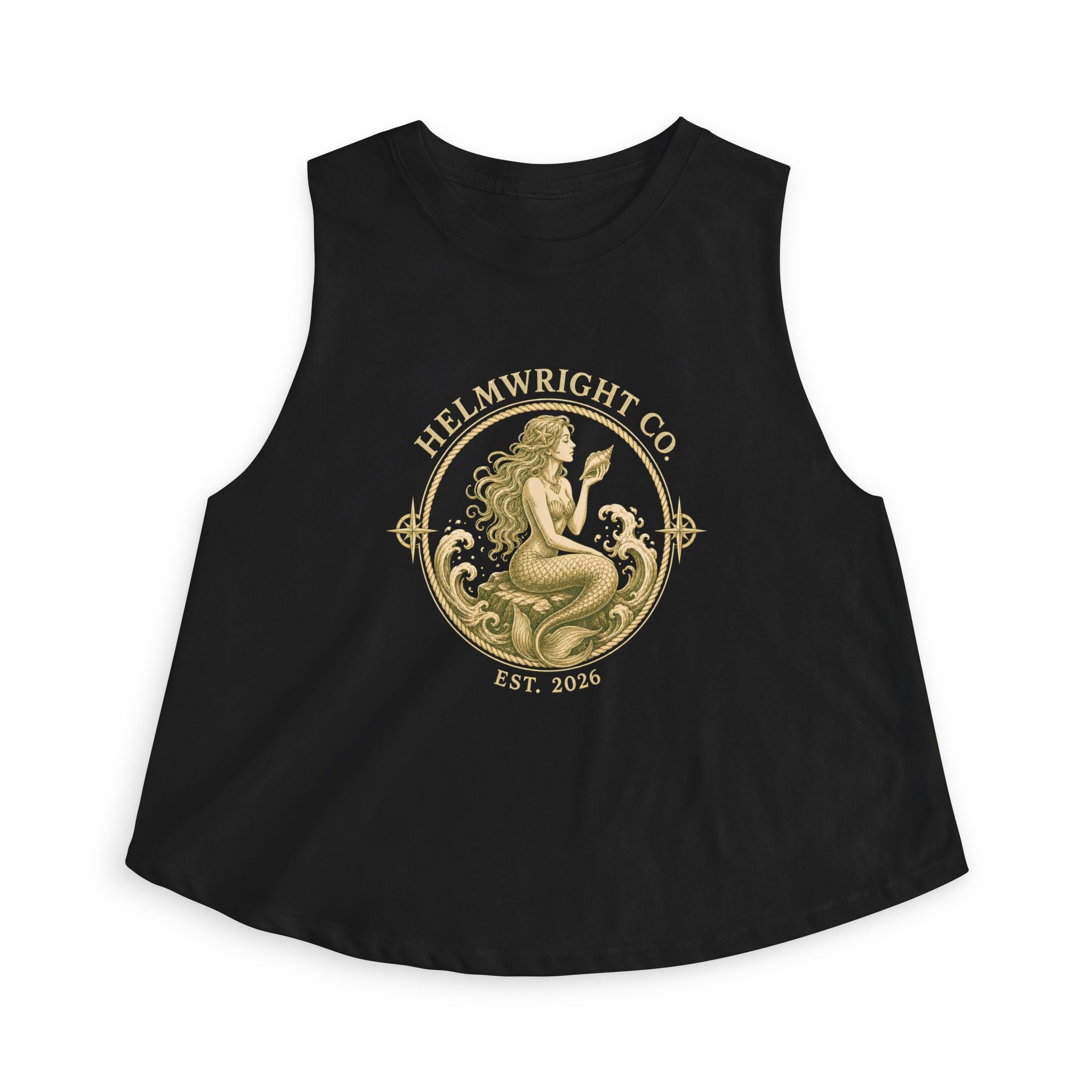 Helmwright Co. Women's "siren" Crop Top