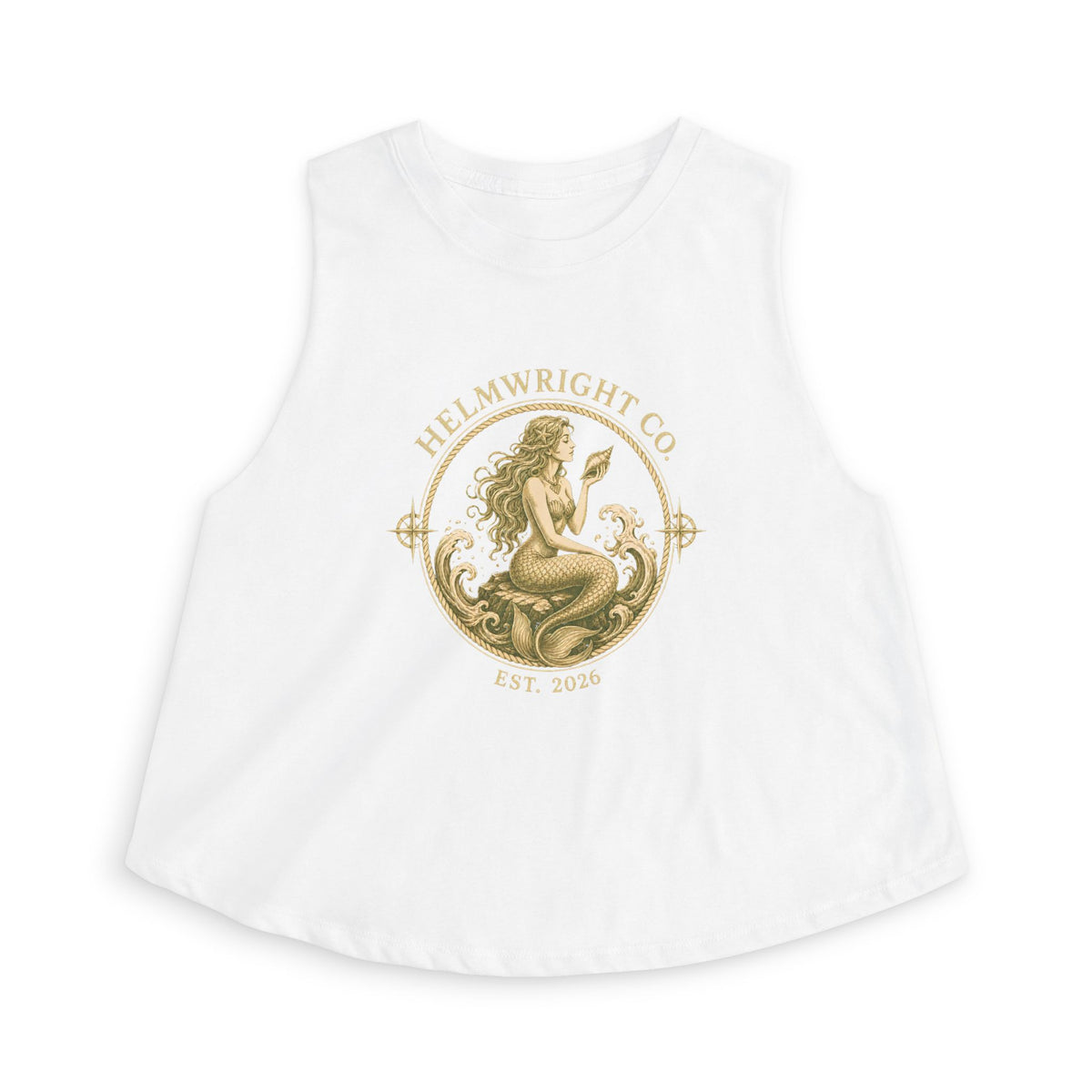 Helmwright Co. Women's "siren" Crop Top